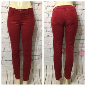 CAbi Red Skinny Pants